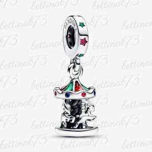 Pandora Spinning Carousel Dangle Charm